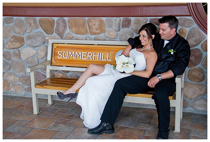 Tina & Dawson | Summerhill Winery Wedding